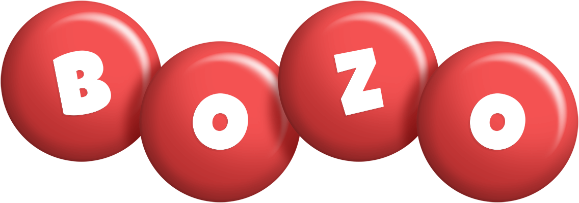Bozo candy-red logo