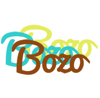 Bozo cupcake logo