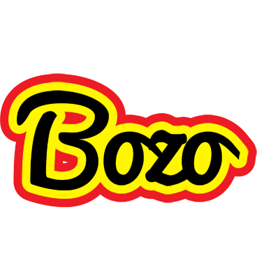 Bozo flaming logo