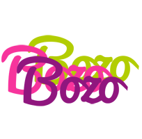 Bozo flowers logo