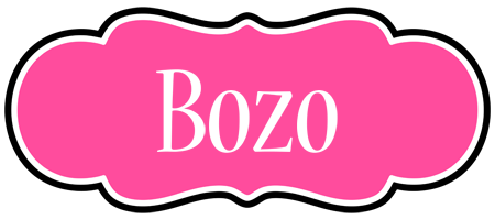 Bozo invitation logo