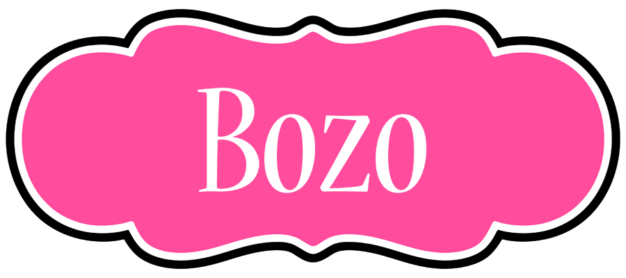Bozo invitation logo