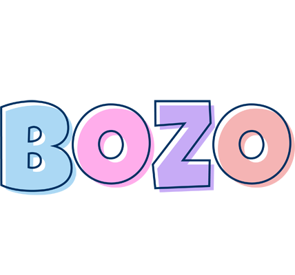 Bozo pastel logo