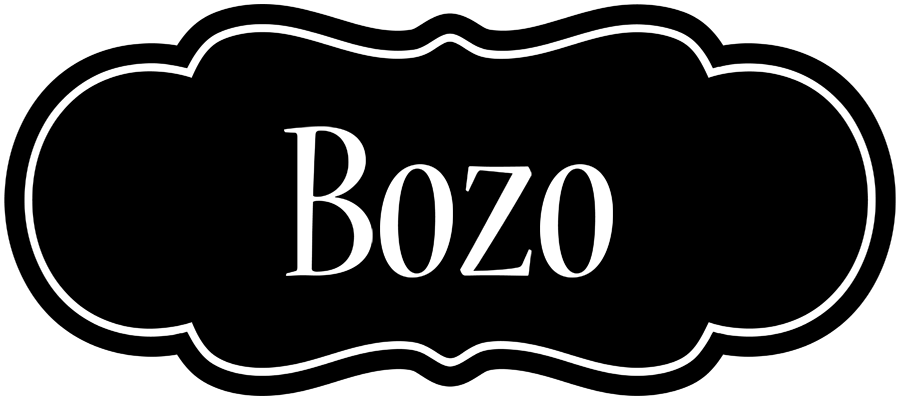 Bozo welcome logo