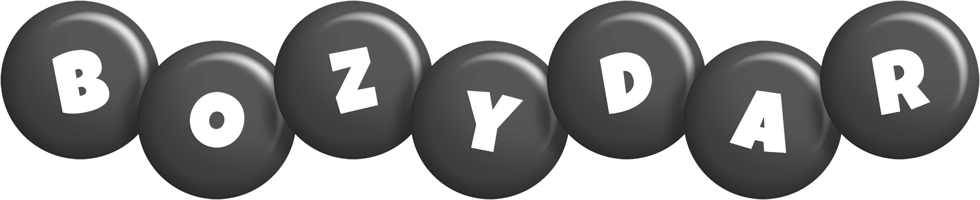 Bozydar candy-black logo