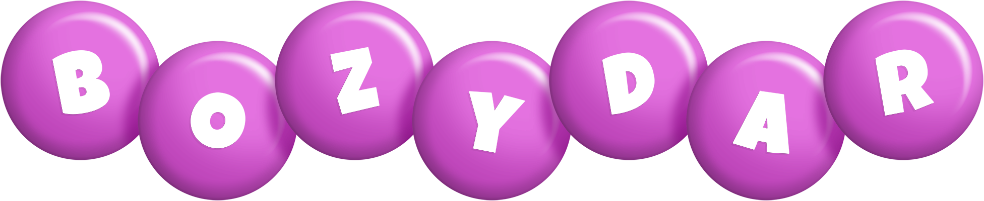 Bozydar candy-purple logo