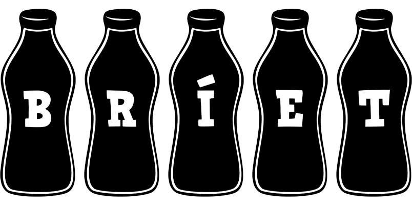 Bríet bottle logo