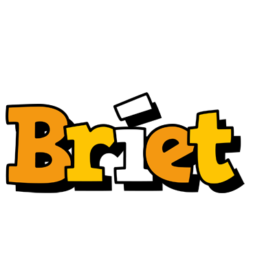 Bríet cartoon logo