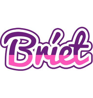 Bríet cheerful logo