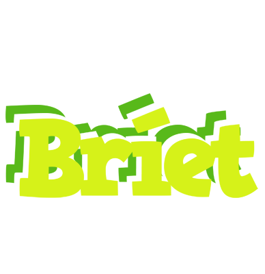 Bríet citrus logo