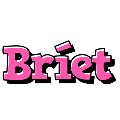 Bríet girlish logo