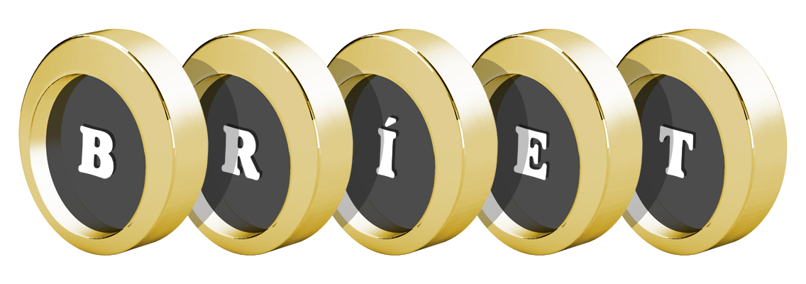 Bríet gold logo
