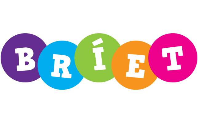 Bríet happy logo