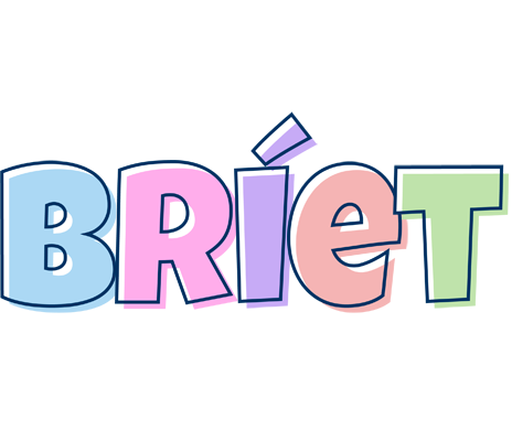 Bríet pastel logo