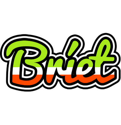 Bríet superfun logo