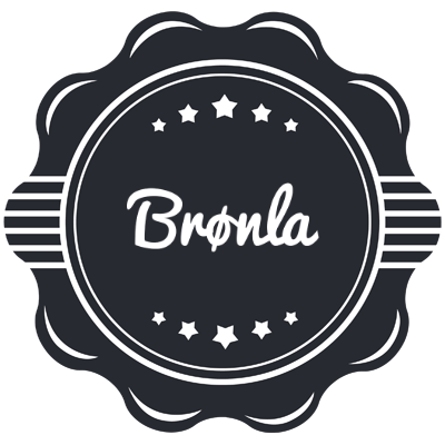 Brønla badge logo