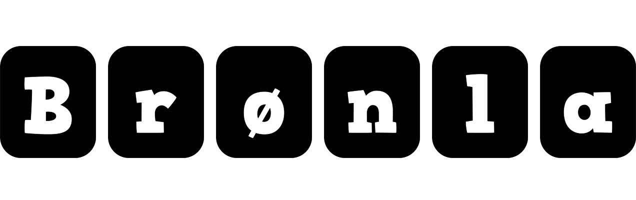 Brønla box logo