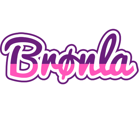 Brønla cheerful logo