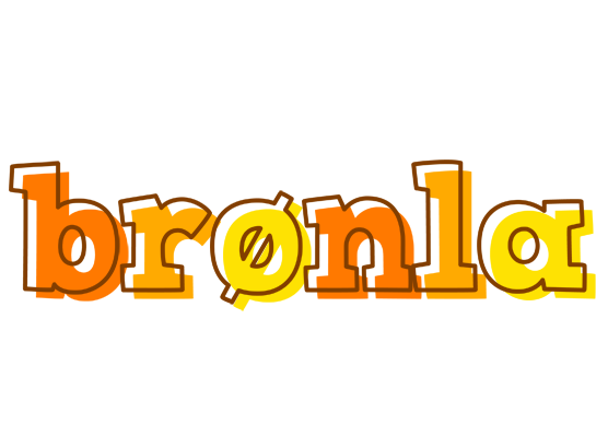 Brønla desert logo