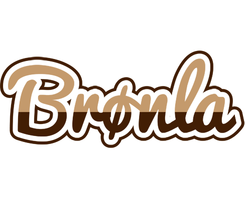 Brønla exclusive logo