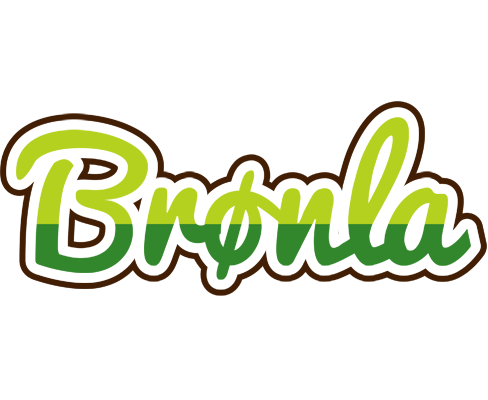 Brønla golfing logo