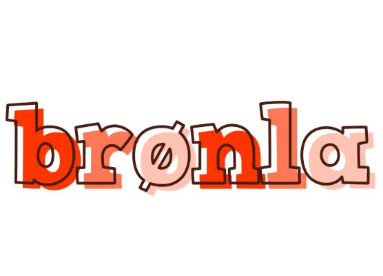Brønla paint logo