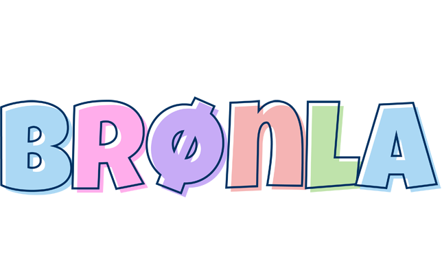 Brønla pastel logo