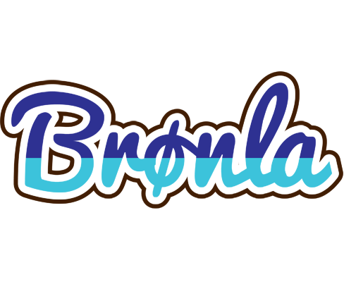Brønla raining logo