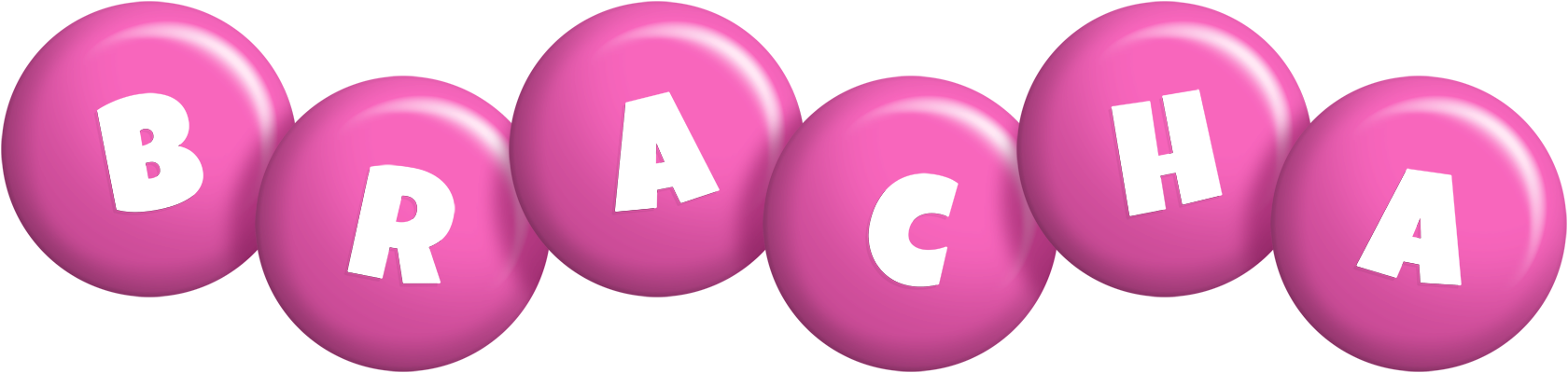 Bracha candy-pink logo