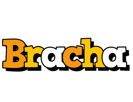 Bracha cartoon logo