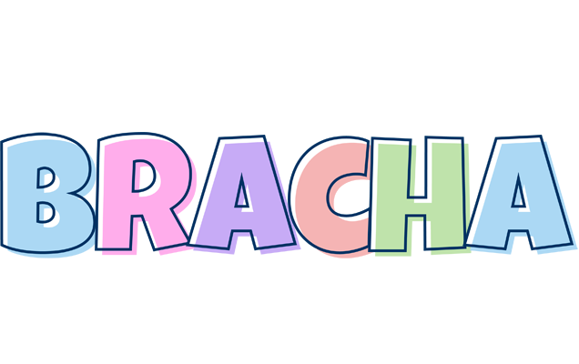 Bracha pastel logo