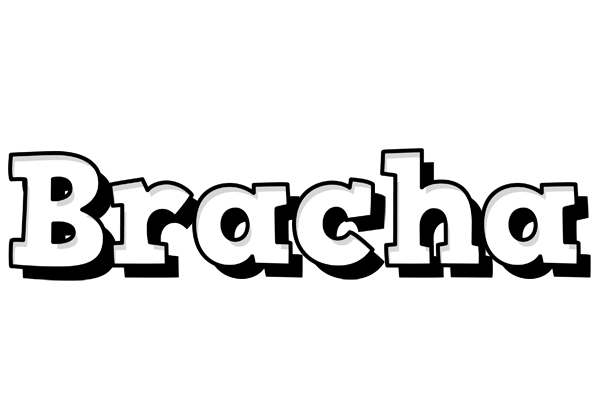 Bracha snowing logo