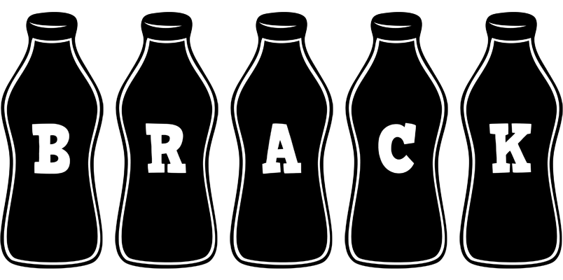 Brack bottle logo