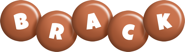 Brack candy-brown logo