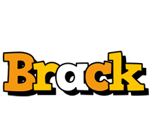 Brack cartoon logo