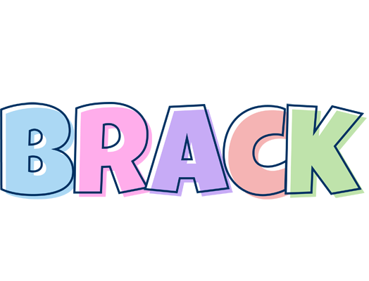 Brack pastel logo