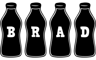 Brad bottle logo