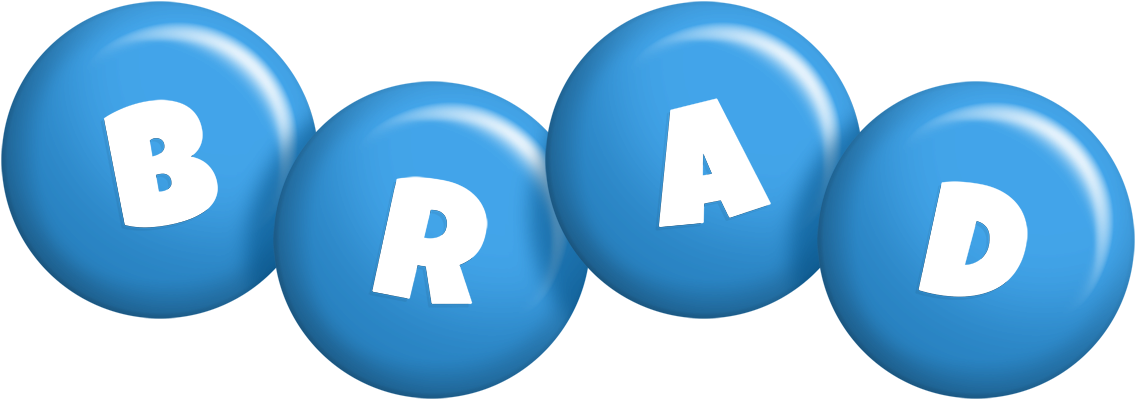 Brad candy-blue logo