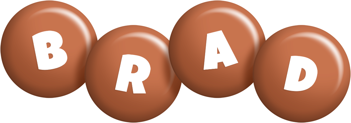 Brad candy-brown logo