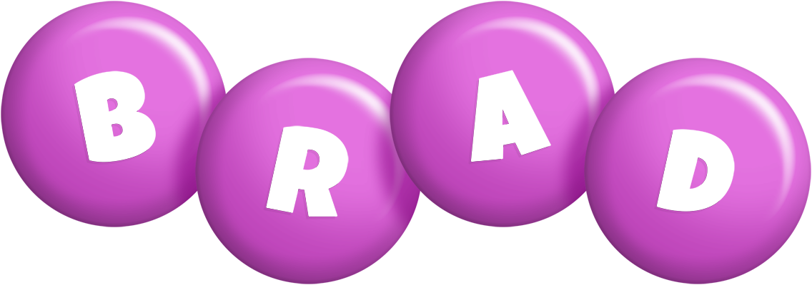 Brad candy-purple logo