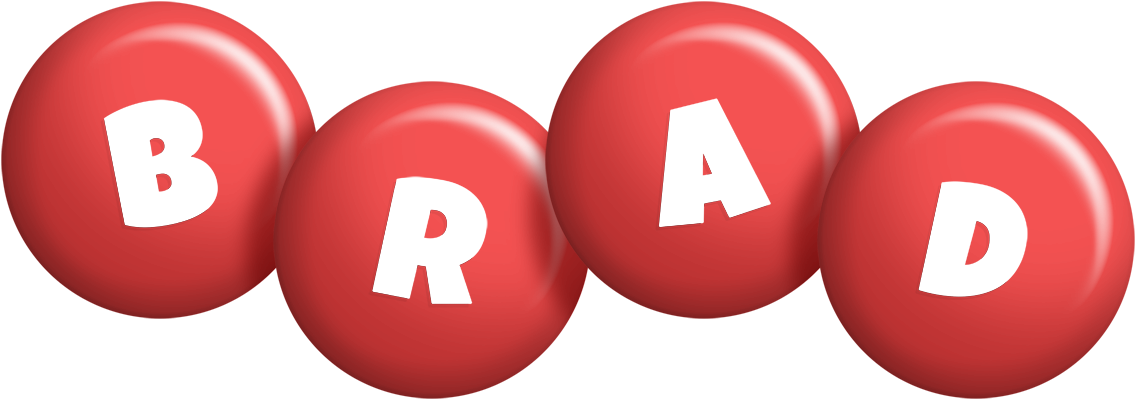 Brad candy-red logo