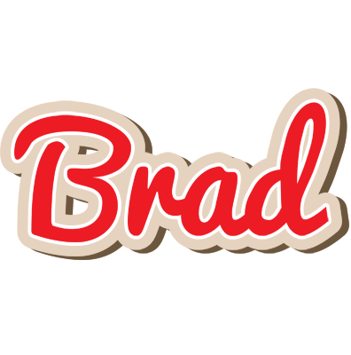 Brad chocolate logo
