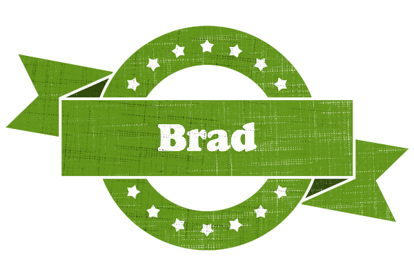 Brad natural logo