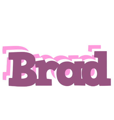 Brad relaxing logo