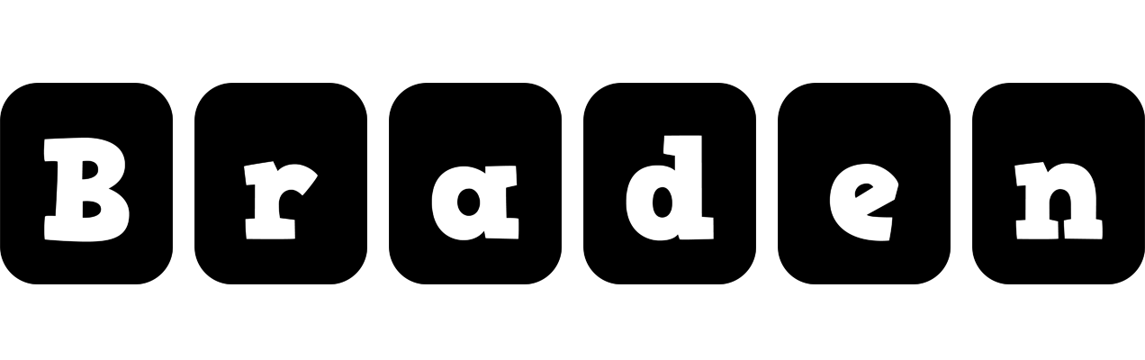 Braden box logo