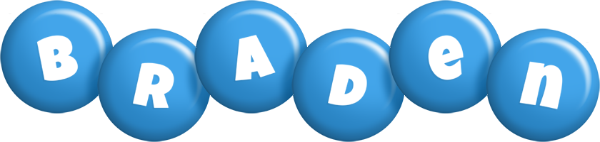 Braden candy-blue logo