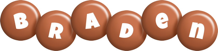 Braden candy-brown logo