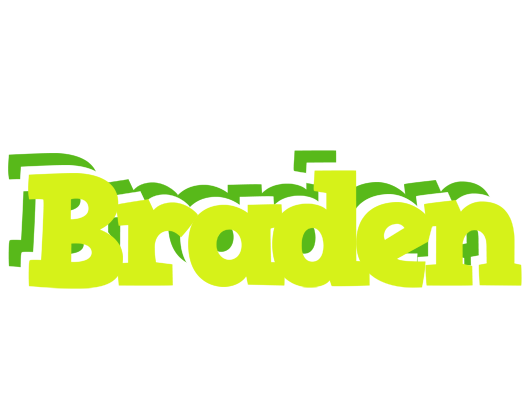 Braden citrus logo
