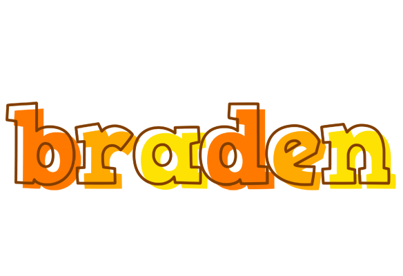 Braden desert logo