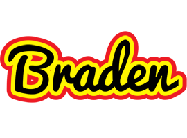 Braden flaming logo